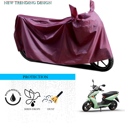 GOSHIV-car and bike accessories Waterproof Two Wheeler Cover for Ather(450 X, Maroon)