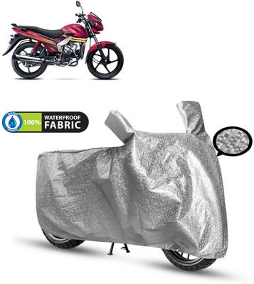 PAGORA Waterproof Two Wheeler Cover for Mahindra(Centuro Rockstar, Silver)