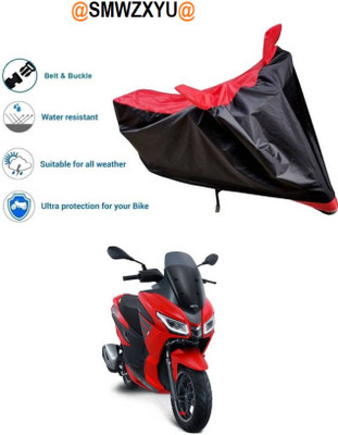 smwzxyu Waterproof Two Wheeler Cover for Aprilia(Black, Red)