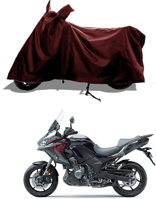 GROFATIK Two Wheeler Cover for Kawasaki(Versys 1000, Maroon)