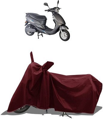SK AUTO Waterproof Two Wheeler Cover for Avon(E Lite, Black)