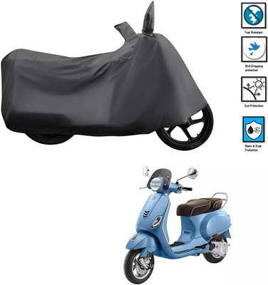 CODOKI Waterproof Two Wheeler Cover for Vespa(Elegante 150 BS6, Grey)