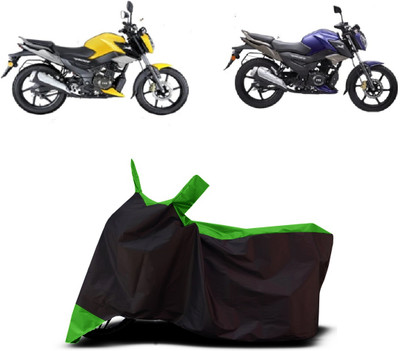 VESMEI Two Wheeler Cover for TVS(Raider, Green)