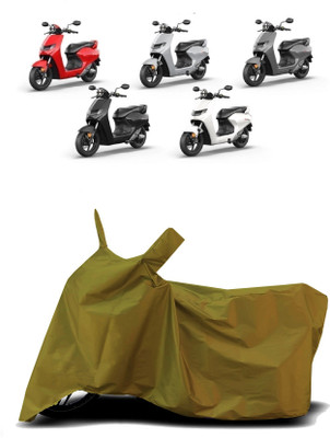 VESMEI Two Wheeler Cover for Hero(Infinity E1, Blue)