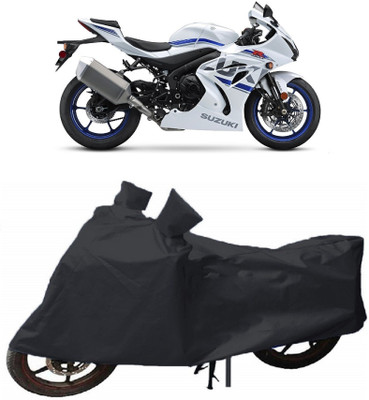 SMDP Waterproof Two Wheeler Cover for Suzuki(GSX, Black)