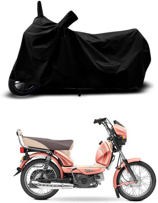 AASHTIK MART Two Wheeler Cover for TVS(XL 100 Heavy Duty BS6, Black)