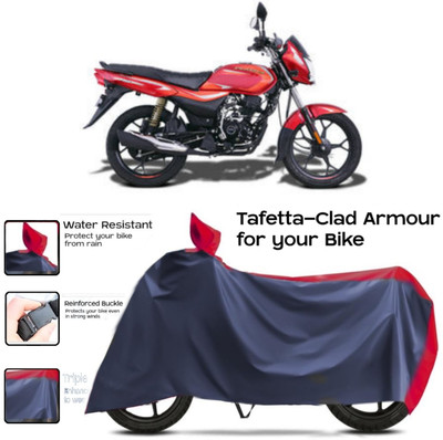 WMIZEXA Two Wheeler Cover for Bajaj(Platina 100, Red, Blue)