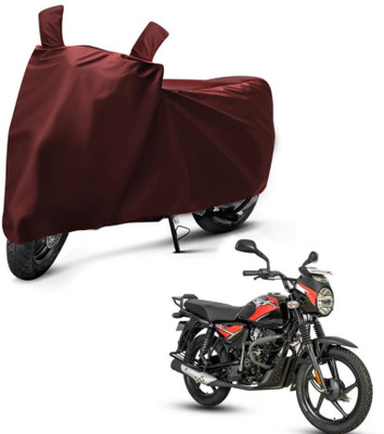 sowelar Waterproof Two Wheeler Cover for Bajaj(CT 125X, Maroon)