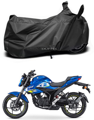 Duffel Two Wheeler Cover for Suzuki(Black)