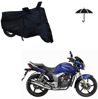 MMSSTAR Waterproof Two Wheeler Cover for Hero(CBZ TYPE 1, Black)