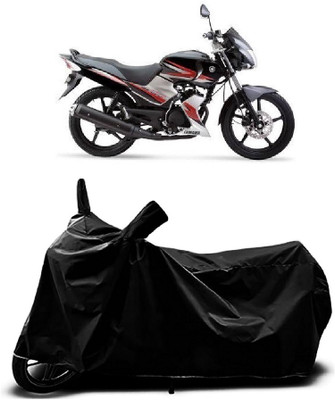 Mdstar Waterproof Two Wheeler Cover for Yamaha(SS 125, Black)