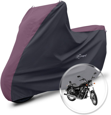 Neodrift Two Wheeler Cover for Royal Enfield(Thunderbird 500, Maroon, Black)