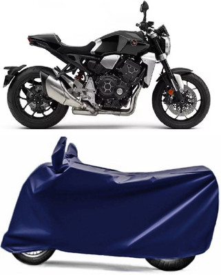 DeepShakshi AUTOMOTIVE Two Wheeler Cover for Honda(CB1000R Plus, Blue, Blue)