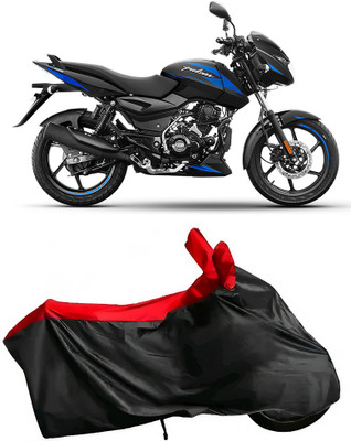 BbcMart Waterproof Two Wheeler Cover for Bajaj(Pulsar 125, Red)