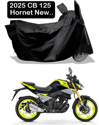 Amexride Two Wheeler Cover for Honda(CB, Black)