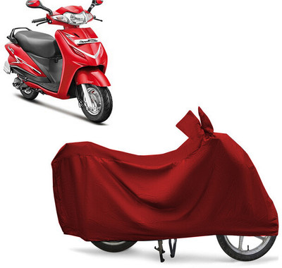 EGAL Two Wheeler Cover for Hero(Duet VX 110CC, Maroon)