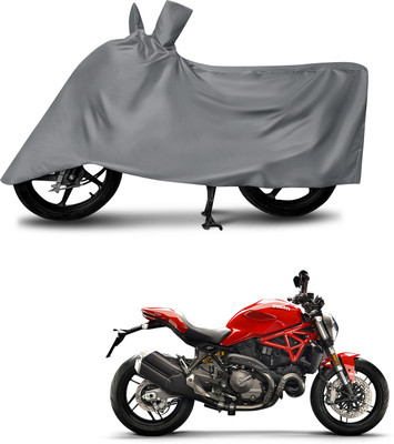 MMSSTAR Waterproof Two Wheeler Cover for Ducati(Monster 821, Grey)