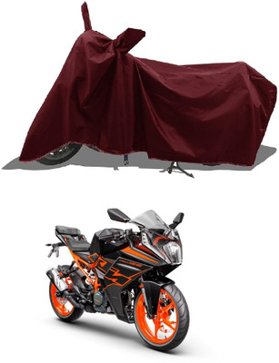 DeepShakshi AUTOMOTIVE Waterproof Two Wheeler Cover for Bajaj(Pulsar NS-160 BS6, Maroon)