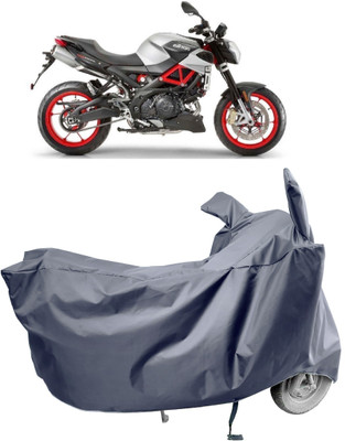 Amexride Two Wheeler Cover for Aprilia(Shiver 900, Grey)