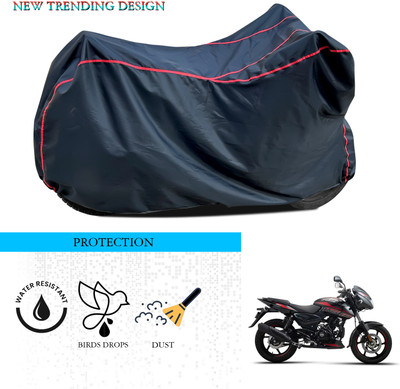 ANTHUB Waterproof Two Wheeler Cover for Bajaj(Pulsar 150, Black)