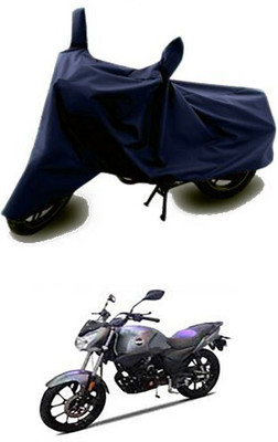 THE REAL ARV Waterproof Two Wheeler Cover for Universal For Bike(Blue)