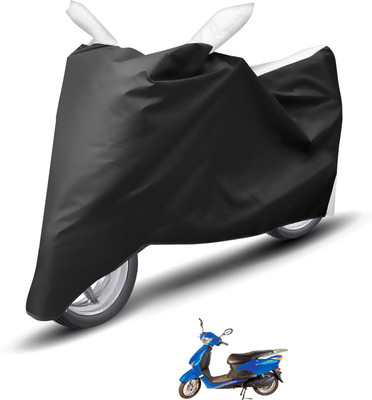 Caronix Waterproof Two Wheeler Cover for Avon(E Scoot, White)