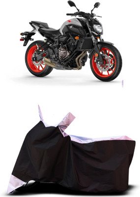 VESMEI Two Wheeler Cover for Yamaha(MT 07, White)