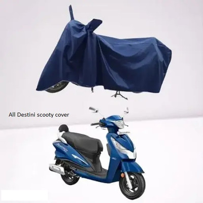 rajshee hoisery Waterproof Two Wheeler Cover for Hero(Activa, Multicolor)