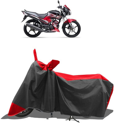 KEDIT Two Wheeler Cover for Universal For Bike(SS, Red, Black)