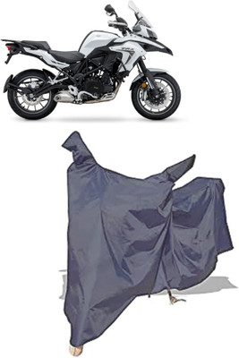 Amexride Two Wheeler Cover for Benelli(TRK 502, Grey)