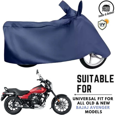 ZAQE Waterproof Two Wheeler Cover for Bajaj(Avenger, Blue)