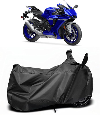 MADAFIYA Two Wheeler Cover for Yamaha(YZF R1, Black)