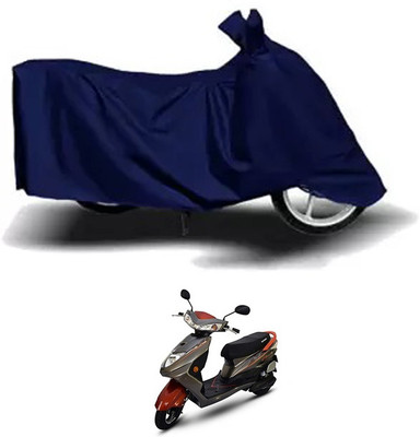 MMSSTAR Waterproof Two Wheeler Cover for Okinawa(Ridge, Blue)