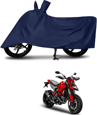 Mdstar Waterproof Two Wheeler Cover for Ducati(Hypermotard, Blue)