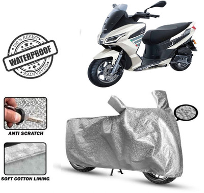 Autoinnovation Waterproof Two Wheeler Cover for Aprilia(Silver)