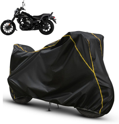 xodi Waterproof Two Wheeler Cover for Bajaj(Avenger, Black, Yellow)