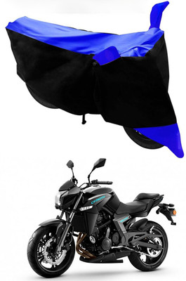 Mdstar Waterproof Two Wheeler Cover for CFMoto(650 NK, Blue, Black)