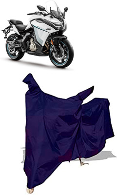 Amexride Two Wheeler Cover for BMW(400GT, Blue)