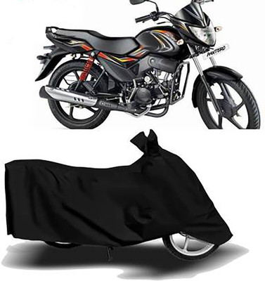 MMSSTAR Waterproof Two Wheeler Cover for Mahindra(Pantero, Black)