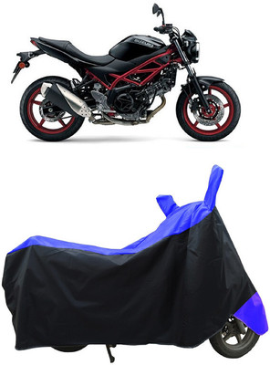 Coxtor Waterproof Two Wheeler Cover for Suzuki(SV650 BS6, Blue)