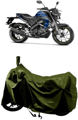 SUGASHRI Waterproof Two Wheeler Cover for Yamaha(MT 15 New, Green)