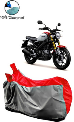 APNEK Waterproof Two Wheeler Cover for Yamaha(XSR300, Grey, Red)
