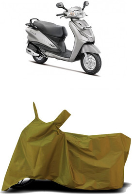 VESMEI Two Wheeler Cover for Hero(Duet VX 110CC BS6, Blue)