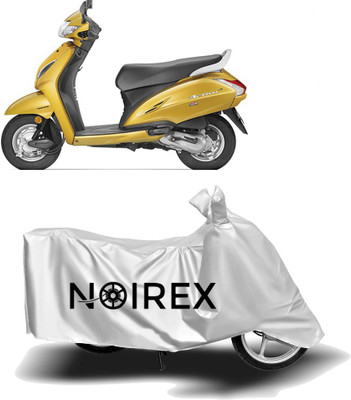 NOIREX Two Wheeler Cover for Honda(Activa 5G, Silver)