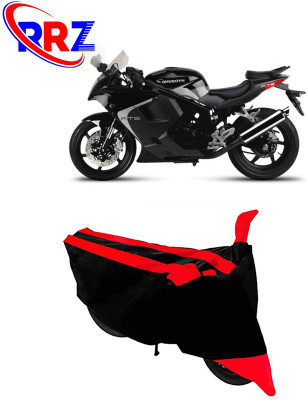 RRZ Waterproof Two Wheeler Cover for Hyosung(GT250R, Black, Red)