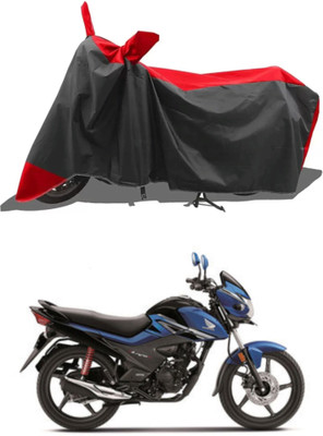 WMIZEXA Waterproof Two Wheeler Cover for Universal For Bike(Livo, Red, Black)