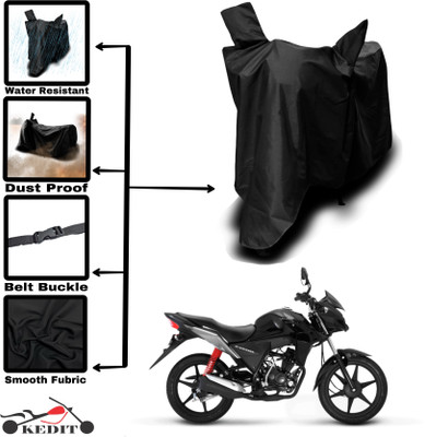 AASHTIK MART Two Wheeler Cover for Honda(CB Twister, Black)