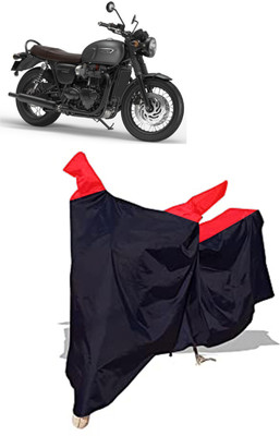 Amexride Two Wheeler Cover for Triumph(Bonneville T120 Black BS6, Black)