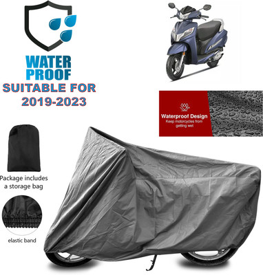 PAGORA Waterproof Two Wheeler Cover for Honda(Activa 125, Grey)