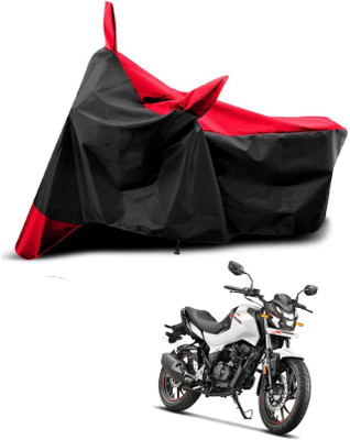 KEDIT Two Wheeler Cover for Hero(Xtreme 160 R, Red, Black)